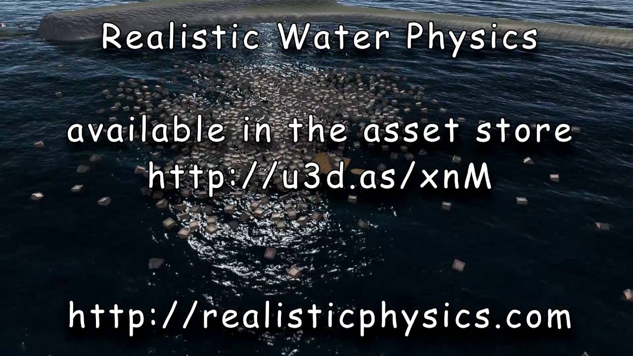 Realistic Water Physics Trailer With Ceto Ocean System Youtube