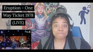 Eruption - One Way Ticket 1978 (LIVE) REACTION