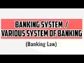 banking system various system of banking branch banking unit banking group banking chain banking