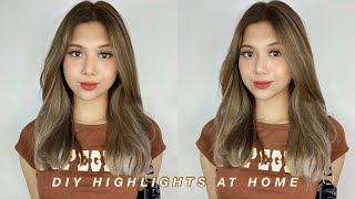 I BLEACHED \u0026 DYED MY HAIR! DIY HIGHLIGHTS/BALAYAGE AT HOME (kylie jenner's hair?!)