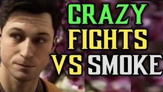 Crazy Intense Fights Against Smoke | Johnny Cage High Level KL Ranked Gameplay | Mortal Kombat 1