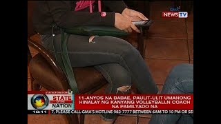 11-anyos na babae, paulit-ulit umanong hinalay ng kanyang volleyball coach