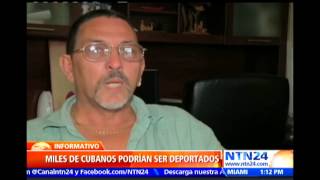 Al menos 40 mil cubanos podrían ser deportados de EE.UU. tras la normalización de las relaciones