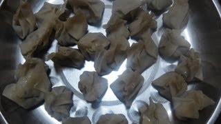 Hong Kong Style Pork and Vegetable Wonton 港式菜肉云吞