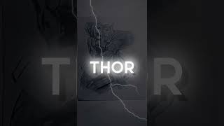 The Cinematic Creation of Thor's Majestic Sketch