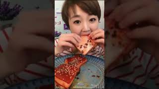 【土味吃播】快手吃播要来吃肉吗？可以喝的那种