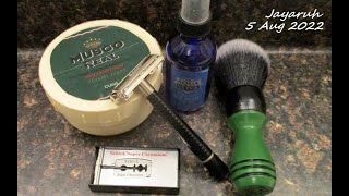 Shaving with the 1972 Schick DE