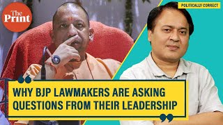 For a change, BJP lawmakers are asking questions from their leadership