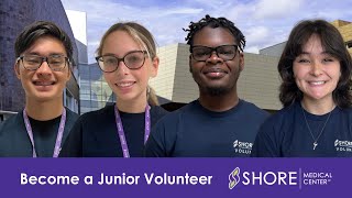 Become a Junior Volunteer at Shore Medical Center