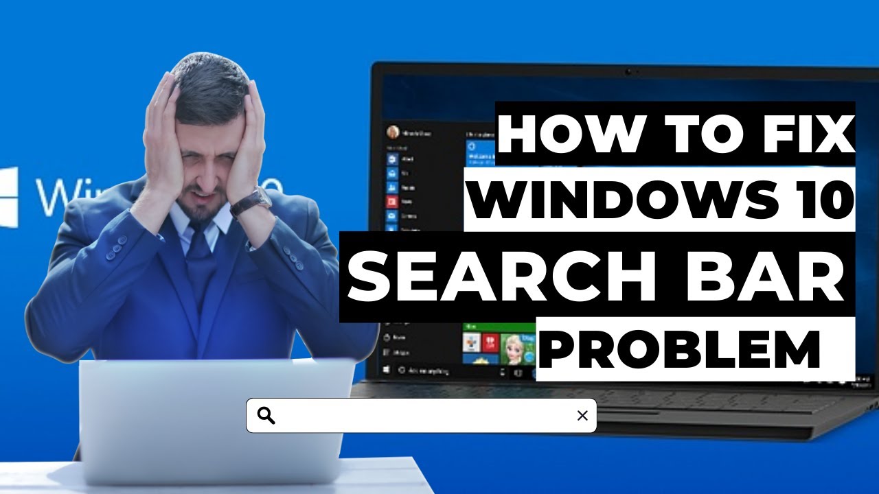 How To Fix Windows 10/11 Search Bar Problem | Can't Type In Windows 10 ...