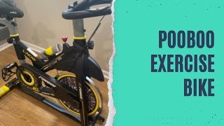 pooboo Magnetic Resistance Indoor Cycling Bike Review, Test | Belt Drive Exercise Bike Stationary