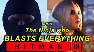 Worlds Worst Hokkaido Ninja "speedrun" where I Kill Everyone up close then SPRINT - Hitman 3
