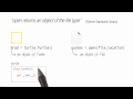 Connecting Turtle and Open - Programming Foundations with Python