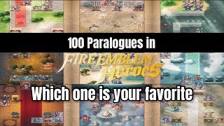 100 Paralogues Celebratory Recap | Fire Emblem Heroes #shorts