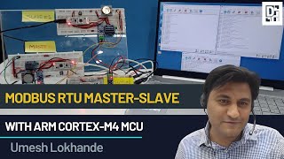 MODBUS RTU MASTER-SLAVE with ARM Cortex-M4 MCU