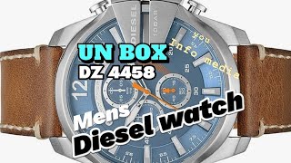 Diesel Mega chief #diesel #DZ4458 #unboxing #Men,s watch