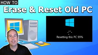 🔒 How to wipe PC before selling | Secure Erase PC | The ENTIRE process | Windows 10 & 11🔒