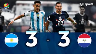 Argentina 3-3 Paraguay | Preolímpico Sudamericano Sub-23 Venezuela 2024