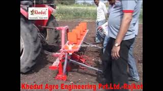 Seed Cum Fertilizer Planter - See Full Video how it works...