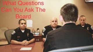 Police Interview, What questions can you ask?