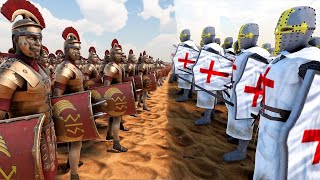 1,500,000 Knights Templar vs 500,000 Roman General | Ultimate Epic Battle Simulator 2 | UEBS 2