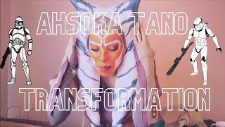 AHSOKA TANO (STAR WARS REBELS) MAKEUP TUTORIAL/COSPLAY