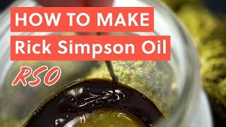 How to Make Rick Simpson Oil (RSO Recipe) | BAO After Work