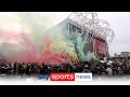 Manchester United fans protest club ownership again