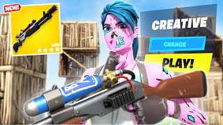 How To Get The CHARGE SHOTGUN in CREATIVE To Become a PRO! (Fortnite Season 3 Tips and Tricks)
