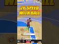 NBA 2K24 Build with 26 Speed With Ball: Best Build Ratings on 2K24 #nba2k24 #2k24 #2k