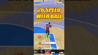 NBA 2K24 Build with 26 Speed With Ball: Best Build Ratings on 2K24 #nba2k24 #2k24 #2k