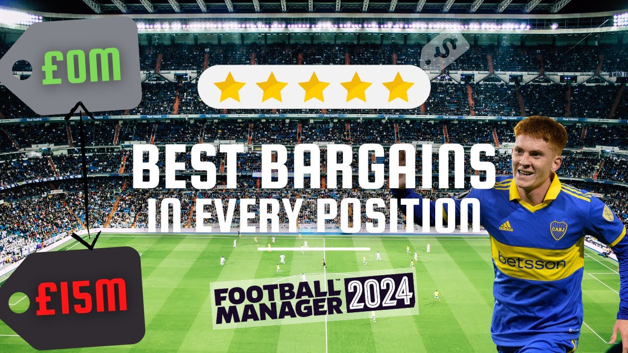 BEST FM24 Bargains In EVERY Position | Football Manager 2024 Best ...