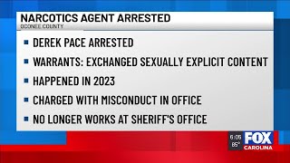 SLED: Oconee County narcotics agent charged with misconduct in office