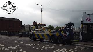 Double Decker Bus Crashed into Railway Bridge in Glasgow