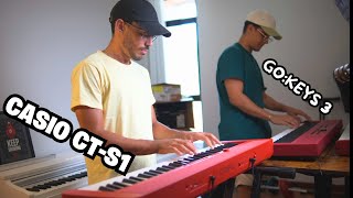 Teste Casio CT-S1 e Roland Go:keys 3 qual é o melhor?