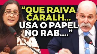 🔥 Sargento Fahur da lapada em deputade de esquerda sobre papel higiênico pra presas