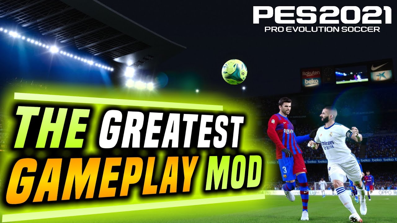 PES 2021 | The BEST GAMEPLAY MOD EVER! - YouTube