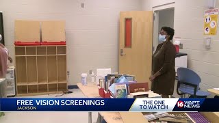 Vision screening underway at JPS