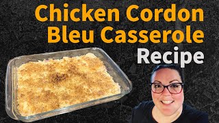 Chicken Cordon Bleu Casserole | Carnivore - Keto Recipe |