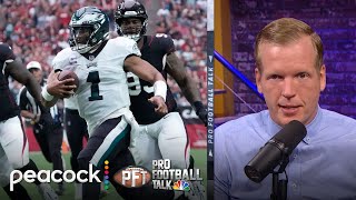 Could Jalen Hurts realistically beat out Josh Allen for NFL MVP? | Pro Football Talk | NFL on NBC