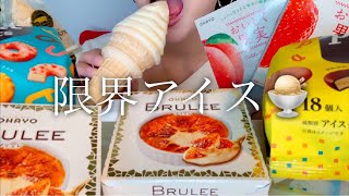 甘党女がアイスの限界食いに挑む【スイーツちゃんねるあんみつの食レポ】