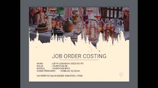 Contoh Soal Job Order Costing(Akuntansi Biaya)