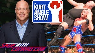Kurt Angle on the "Olympic Slam" becoming the "Angle Slam"