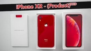 iPhone XR Unboxing - Product RED