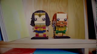 Wonder Woman \u0026 Aquaman Personal Space - LEGO Brickheadz - 41599 41600