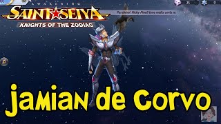 Saint Seiya Awakening Invocando Jamian de Corvo