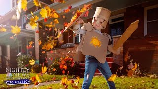Cardboard Crafts: One Family Gets Creative At Home | Nightly News: Kids Edition