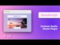 Audio Music Player from Server Data | HTML, CSS, Javascript Project (Part 2 of 2)