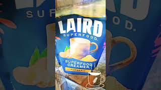 Laird Hamilton's Turmeric Superfood plant-based creamer both warm, spicy, while sweet and inviting.