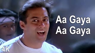 Aa Gaya Aa Gaya | 4K Video | Salman Khan | Madhuri Dixit | Udit Narayan | 🎧 HD Audio